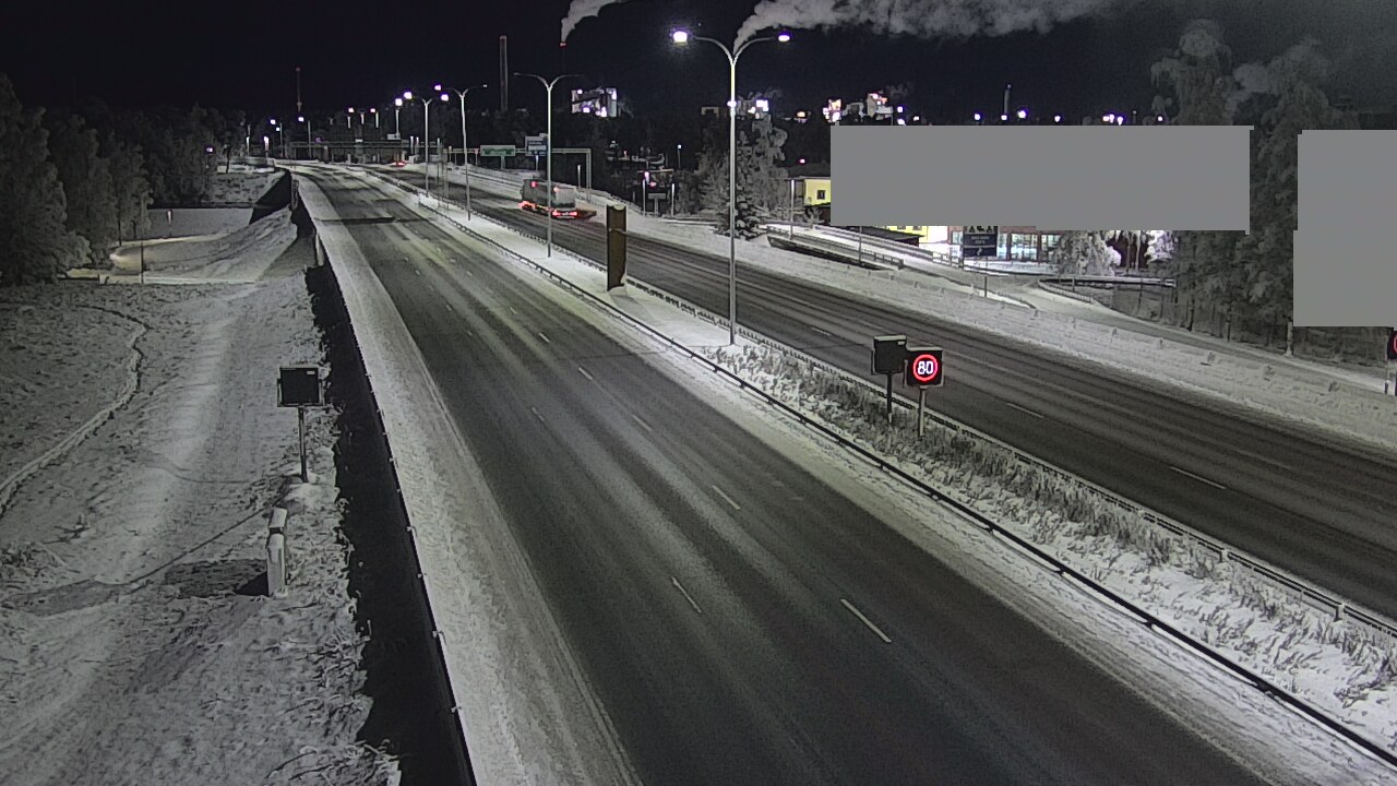 Kelikamerat Kuva Tie 4 Oulu Intiö, Oulu, Pohjois-Pohjanmaa