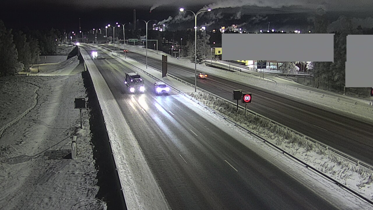 Kelikamerat Kuva Tie 4 Oulu Intiö, Oulu, Pohjois-Pohjanmaa