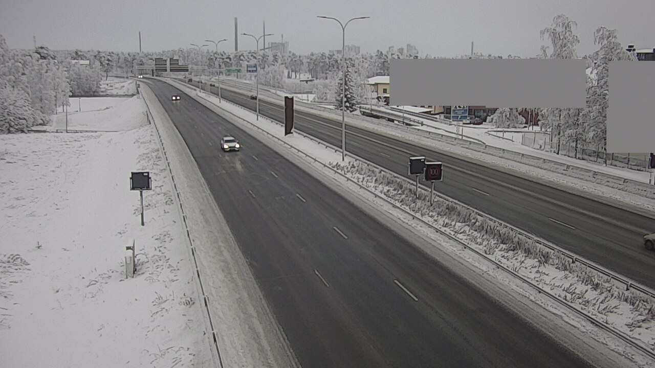 Kelikamerat Kuva Tie 4 Oulu Intiö, Oulu, Pohjois-Pohjanmaa