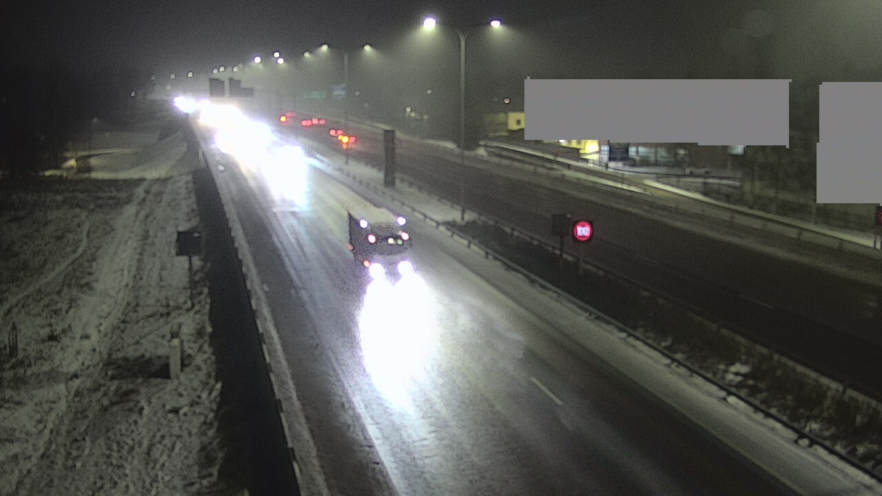 Weather Camera Image Väg 4 Uleåborg, Intiö, Oulu, Pohjois-Pohjanmaa