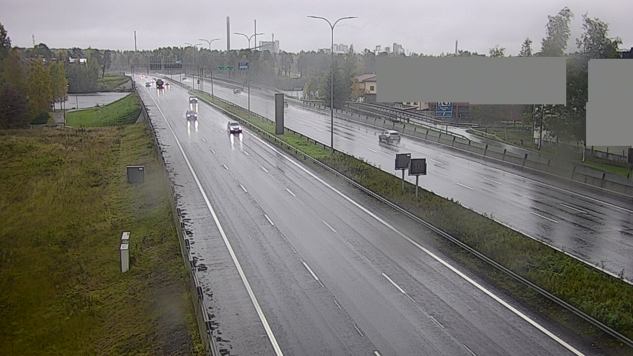 Weather Camera Image Road 4 Oulu, Intiö, Oulu, Pohjois-Pohjanmaa