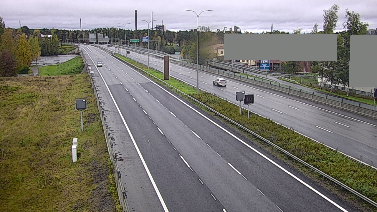 Weather Camera Image Road 4 Oulu, Intiö, Oulu, Pohjois-Pohjanmaa