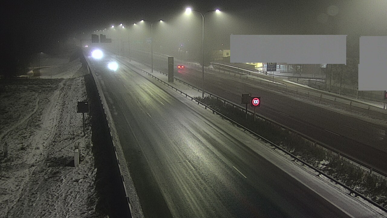 Weather Camera Image Väg 4 Uleåborg, Intiö, Oulu, Pohjois-Pohjanmaa