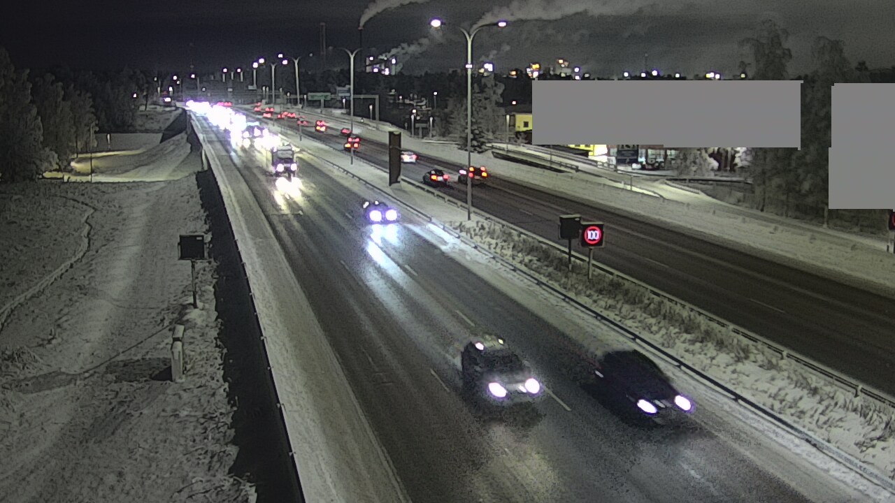 Kelikamerat Kuva Tie 4 Oulu Intiö, Oulu, Pohjois-Pohjanmaa