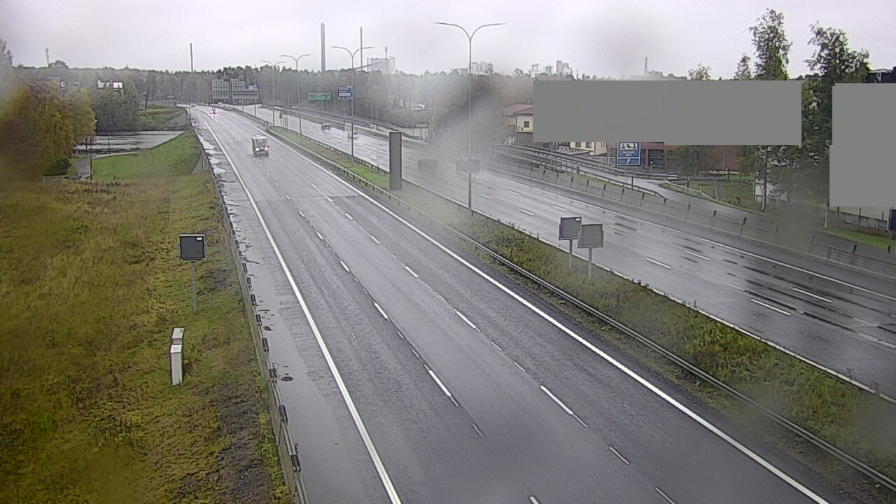 Weather Camera Image Road 4 Oulu, Intiö, Oulu, Pohjois-Pohjanmaa