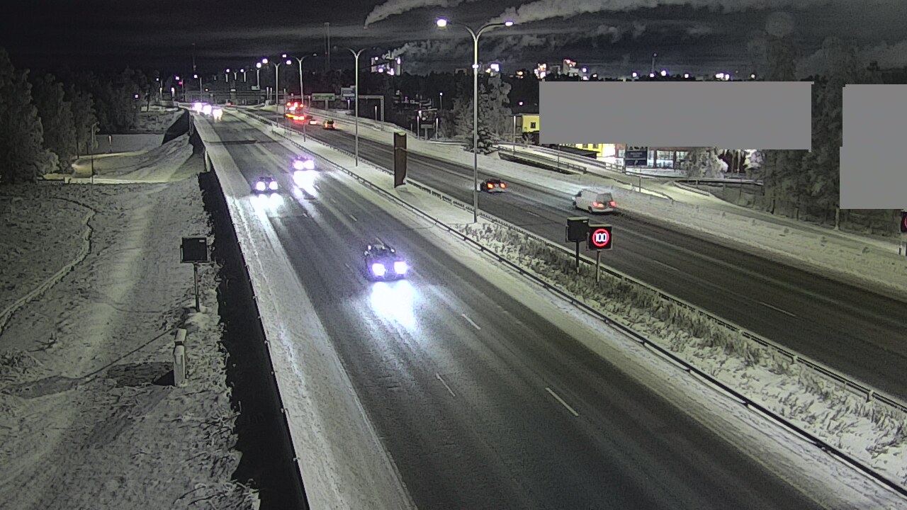 Kelikamerat Kuva Tie 4 Oulu Intiö, Oulu, Pohjois-Pohjanmaa