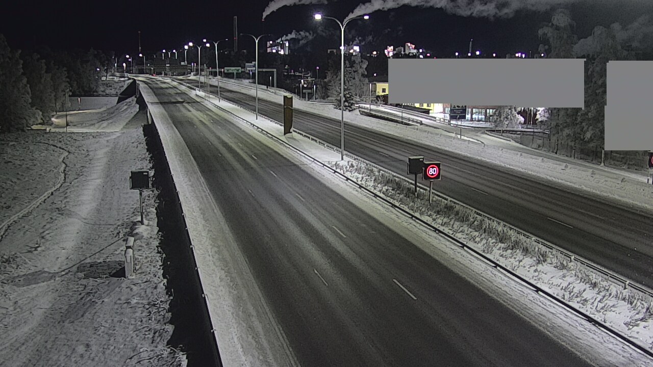 Kelikamerat Kuva Tie 4 Oulu Intiö, Oulu, Pohjois-Pohjanmaa