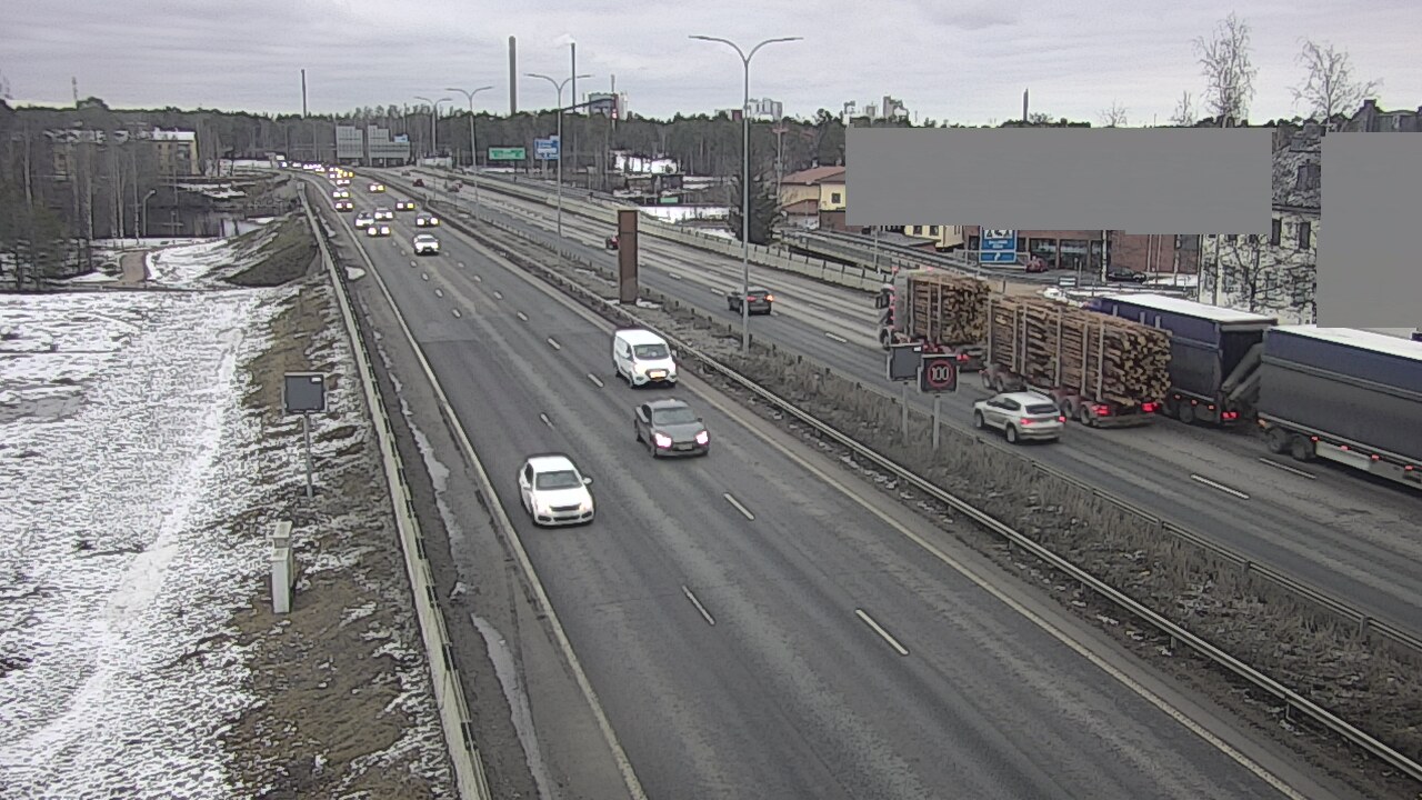 Kelikamerat Kuva Tie 4 Oulu Intiö, Oulu, Pohjois-Pohjanmaa