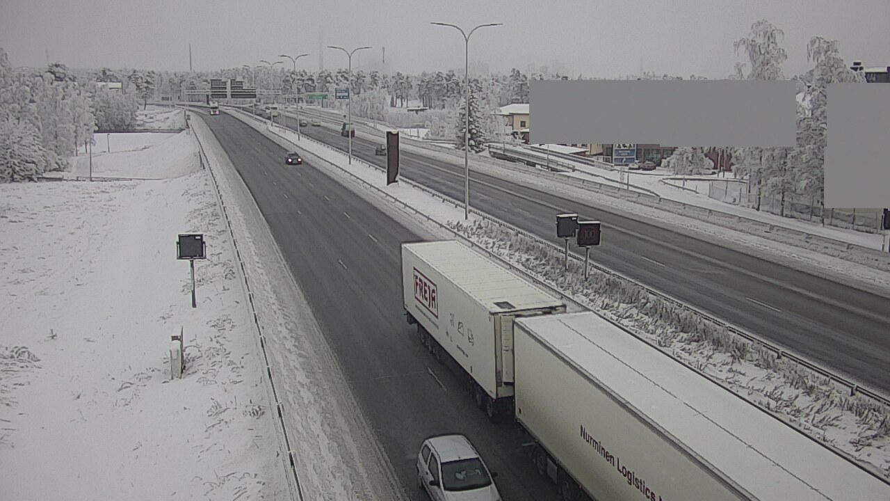 Kelikamerat Kuva Tie 4 Oulu Intiö, Oulu, Pohjois-Pohjanmaa