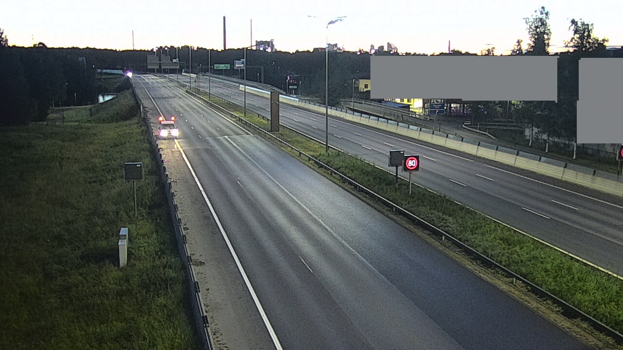 Weather Camera Image Road 4 Oulu, Intiö, Oulu, Pohjois-Pohjanmaa