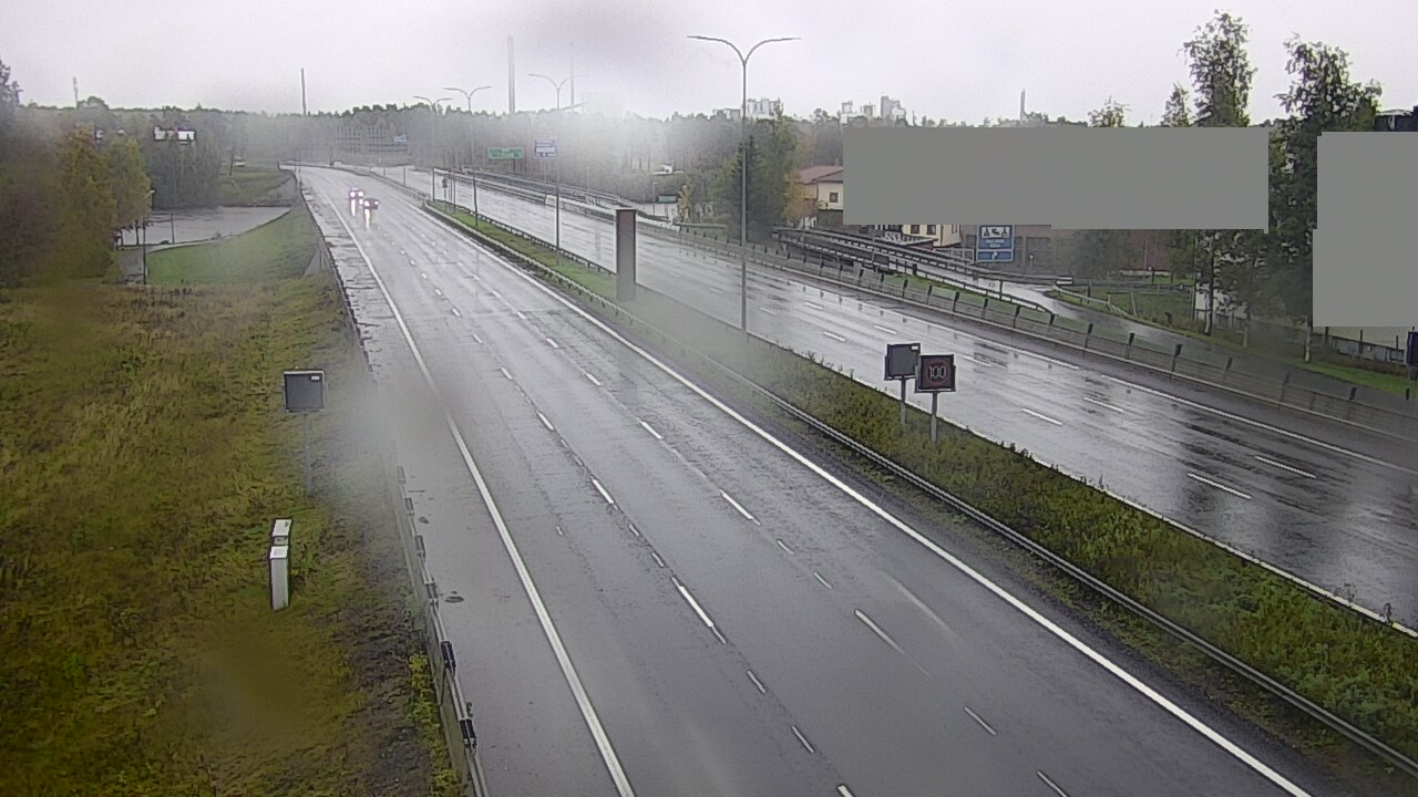 Weather Camera Image Road 4 Oulu, Intiö, Oulu, Pohjois-Pohjanmaa