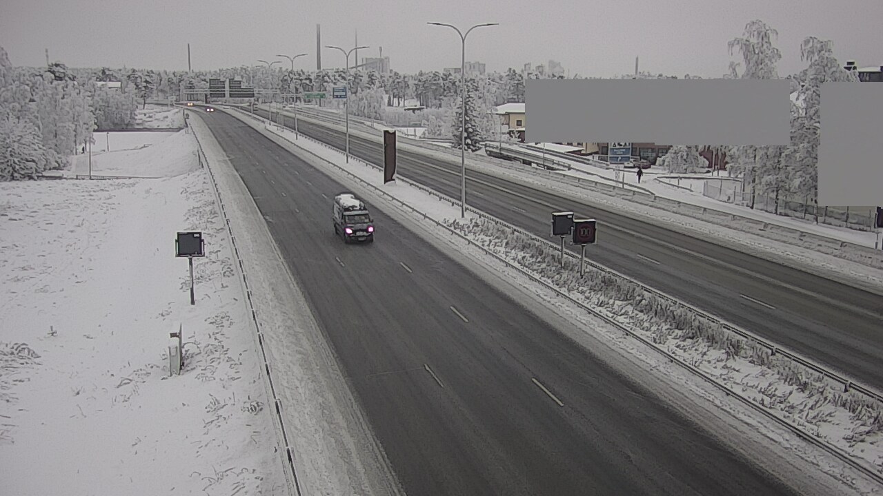 Kelikamerat Kuva Tie 4 Oulu Intiö, Oulu, Pohjois-Pohjanmaa