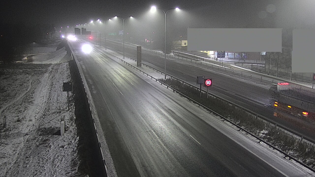 Weather Camera Image Väg 4 Uleåborg, Intiö, Oulu, Pohjois-Pohjanmaa