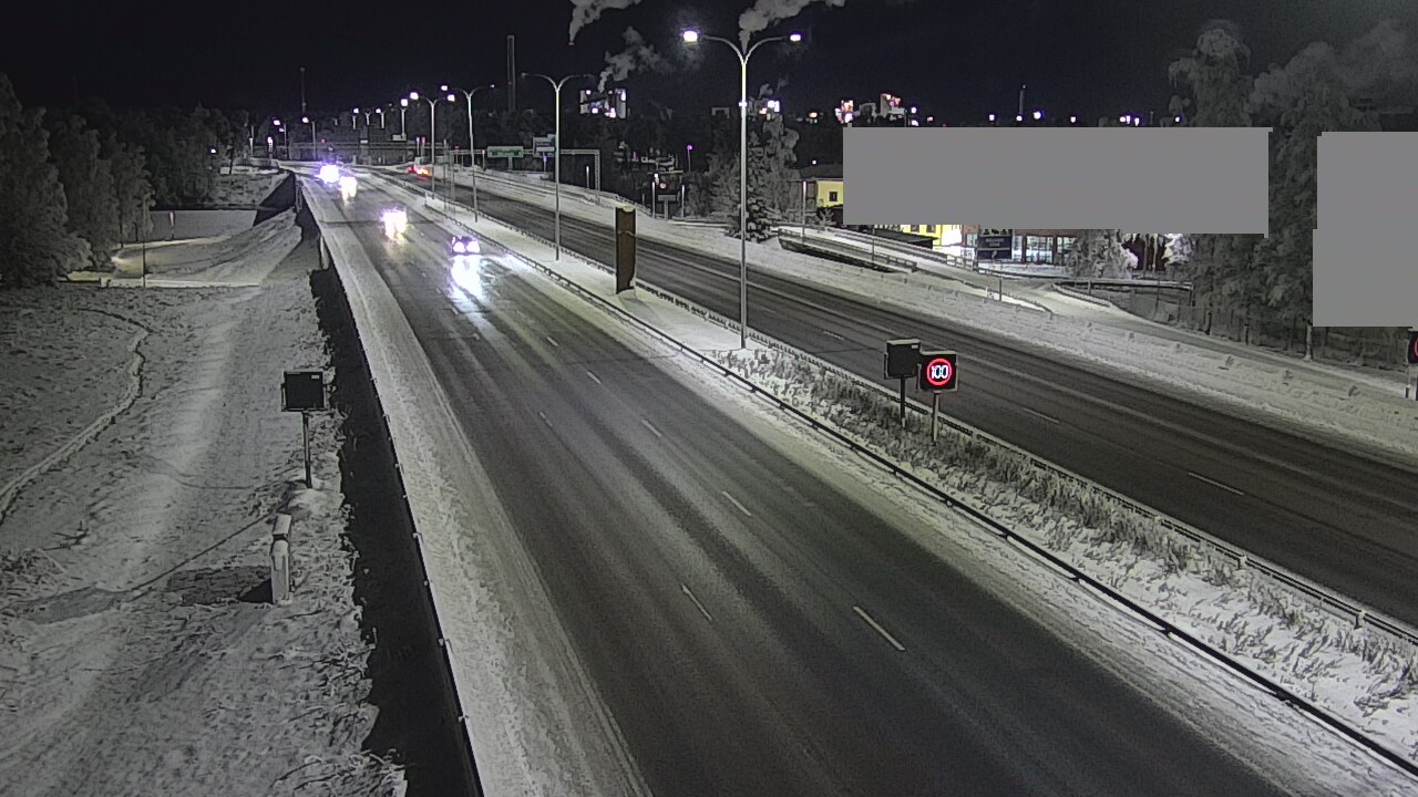 Kelikamerat Kuva Tie 4 Oulu Intiö, Oulu, Pohjois-Pohjanmaa