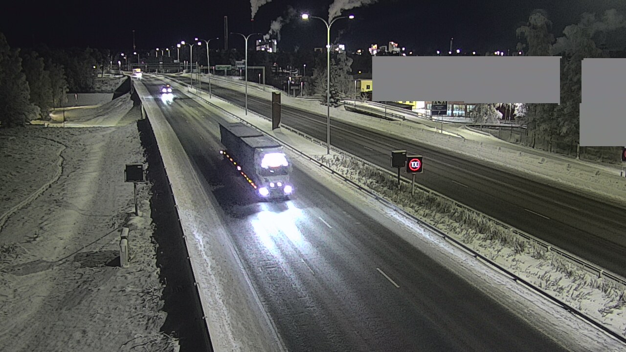 Kelikamerat Kuva Tie 4 Oulu Intiö, Oulu, Pohjois-Pohjanmaa