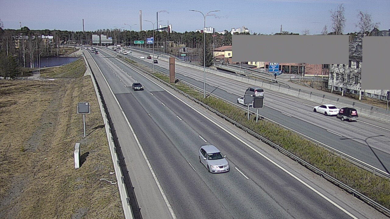 Weather Camera Image Road 4 Oulu, Intiö, Oulu, Pohjois-Pohjanmaa