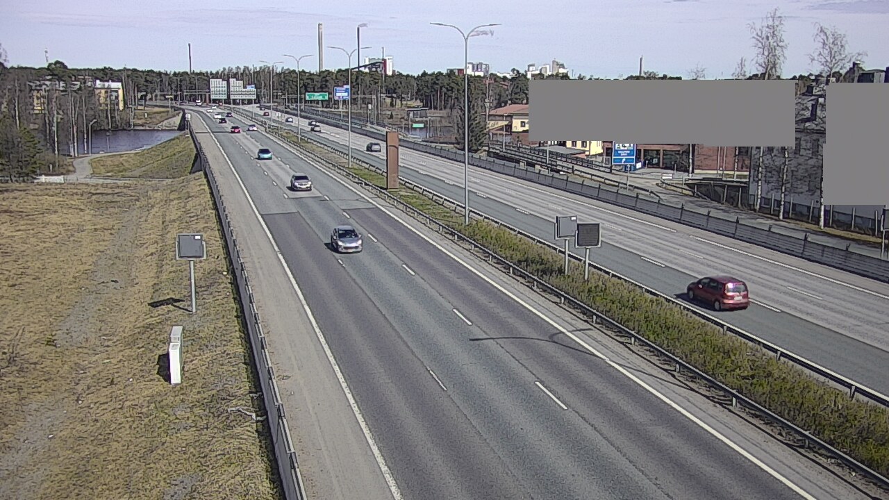 Weather Camera Image Road 4 Oulu, Intiö, Oulu, Pohjois-Pohjanmaa