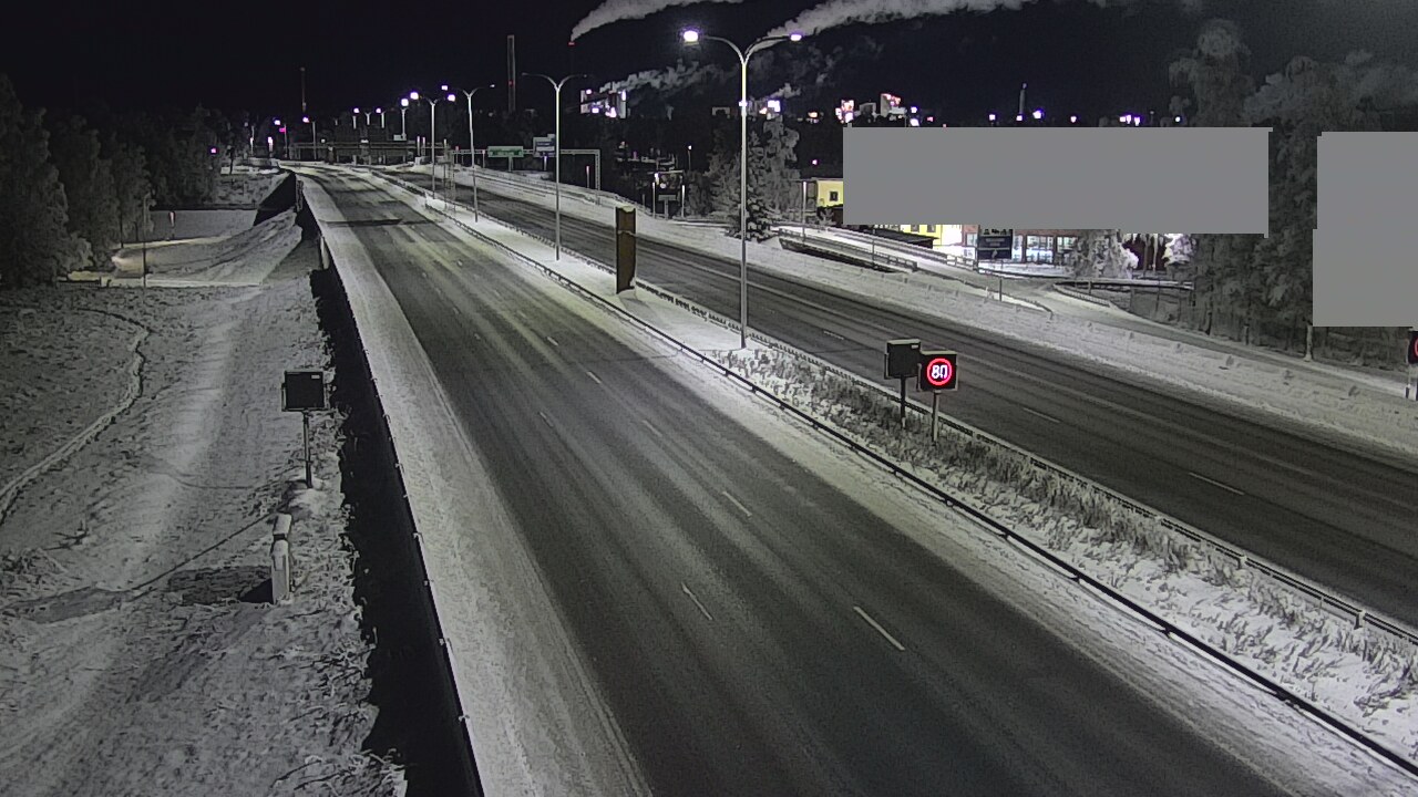 Kelikamerat Kuva Tie 4 Oulu Intiö, Oulu, Pohjois-Pohjanmaa