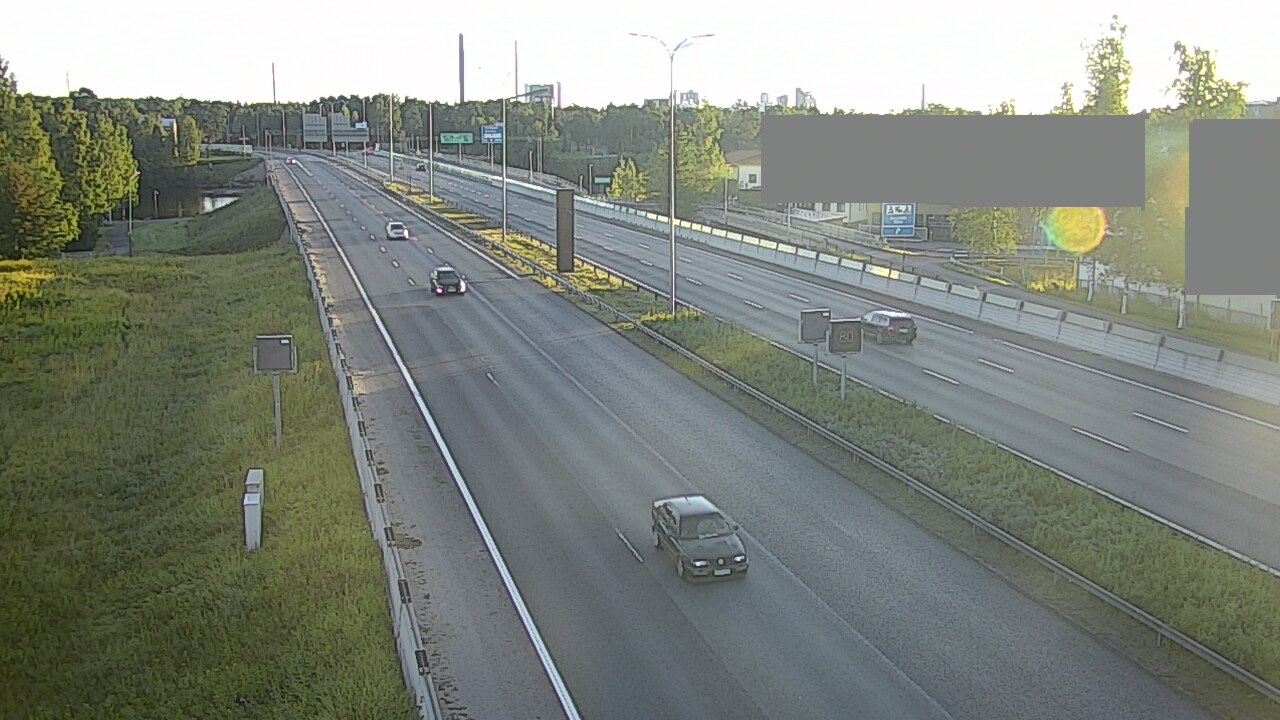 Weather Camera Image Road 4 Oulu, Intiö, Oulu, Pohjois-Pohjanmaa