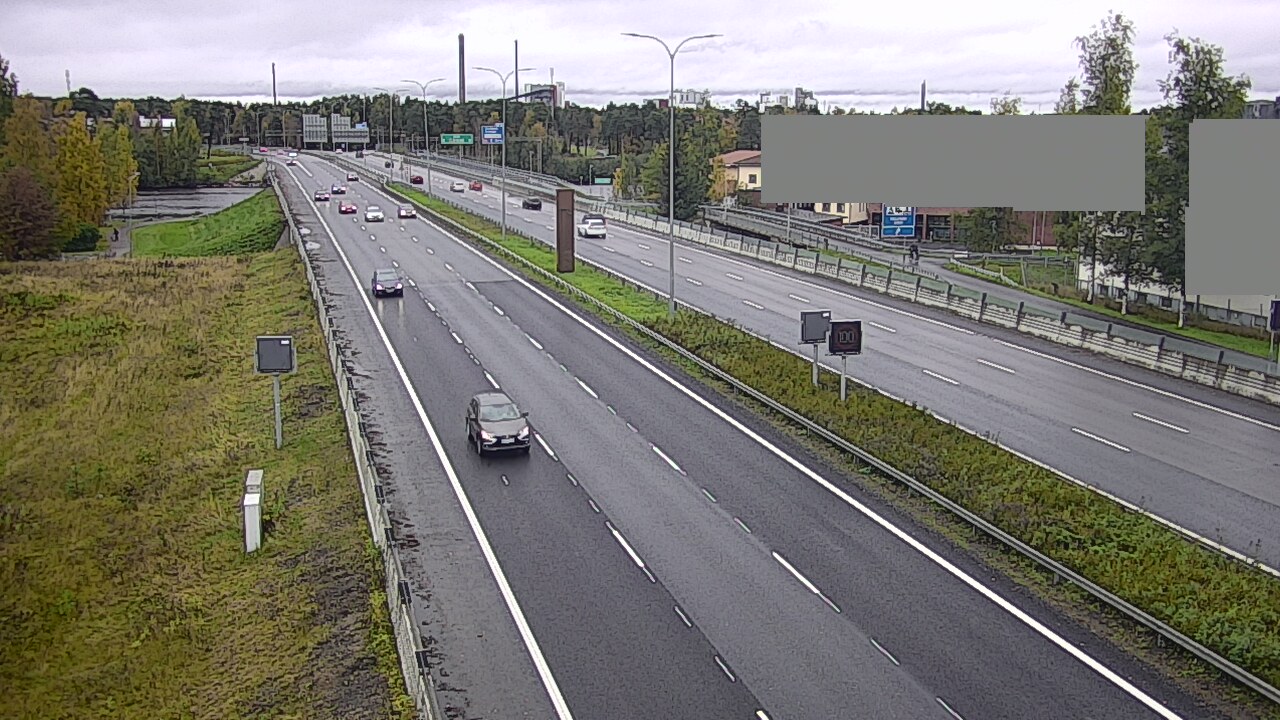 Weather Camera Image Road 4 Oulu, Intiö, Oulu, Pohjois-Pohjanmaa