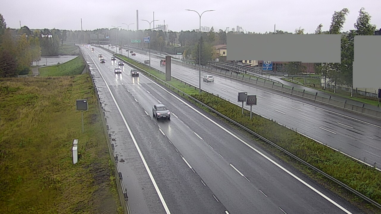 Weather Camera Image Väg 4 Uleåborg, Intiö, Oulu, Pohjois-Pohjanmaa