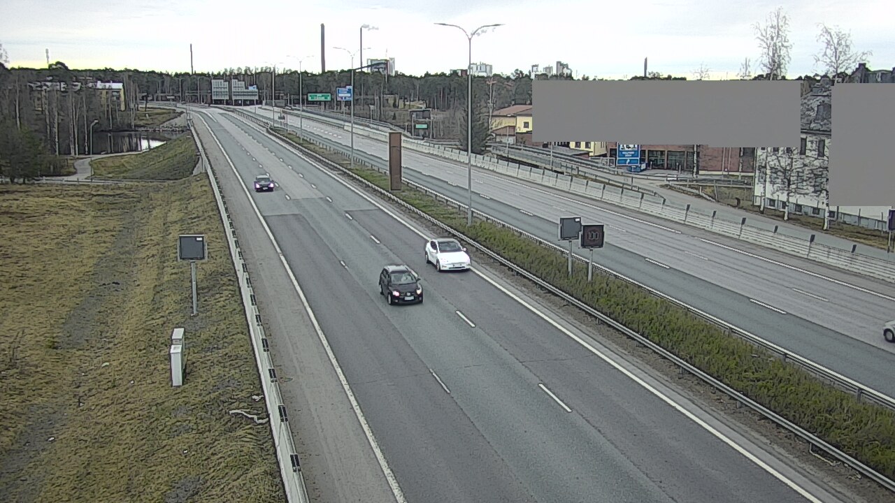 Weather Camera Image Road 4 Oulu, Intiö, Oulu, Pohjois-Pohjanmaa