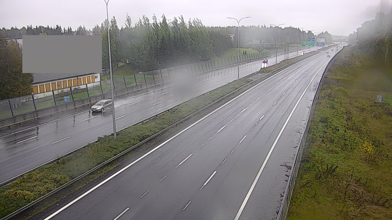 Weather Camera Image Väg 4 Uleåborg, Intiö, Oulu, Pohjois-Pohjanmaa