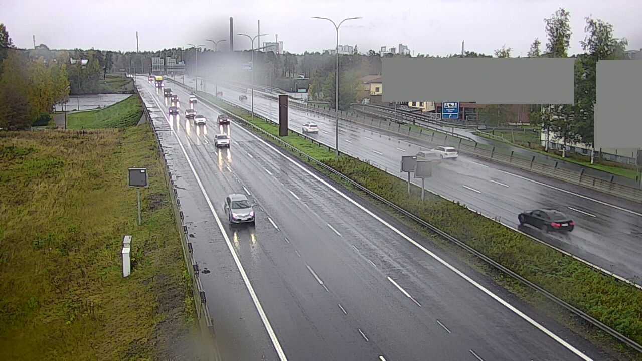 Weather Camera Image Väg 4 Uleåborg, Intiö, Oulu, Pohjois-Pohjanmaa