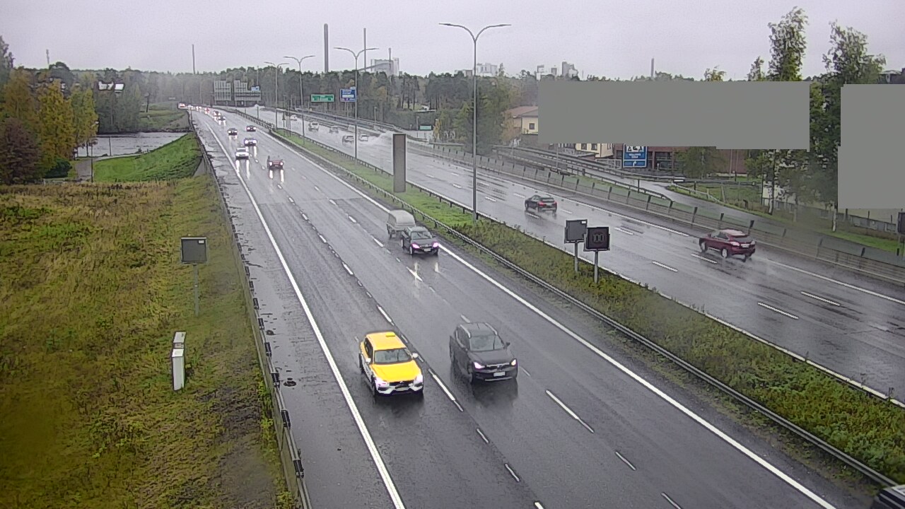 Weather Camera Image Väg 4 Uleåborg, Intiö, Oulu, Pohjois-Pohjanmaa