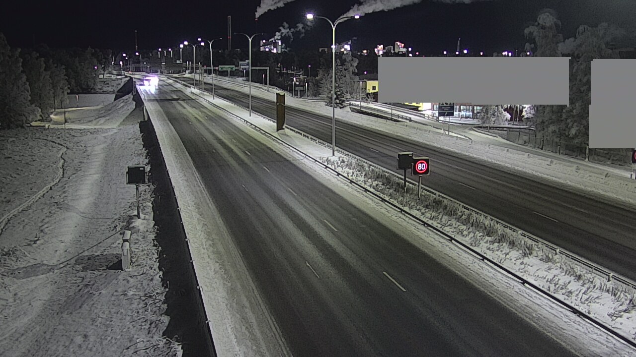 Kelikamerat Kuva Tie 4 Oulu Intiö, Oulu, Pohjois-Pohjanmaa