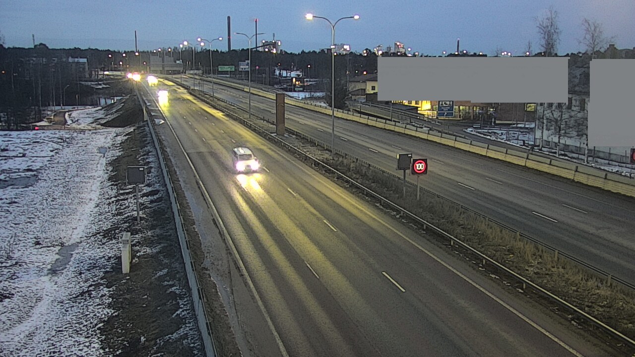 Kelikamerat Kuva Tie 4 Oulu Intiö, Oulu, Pohjois-Pohjanmaa