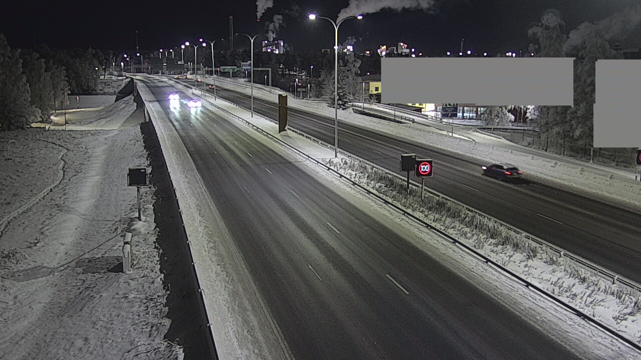 Kelikamerat Kuva Tie 4 Oulu Intiö, Oulu, Pohjois-Pohjanmaa