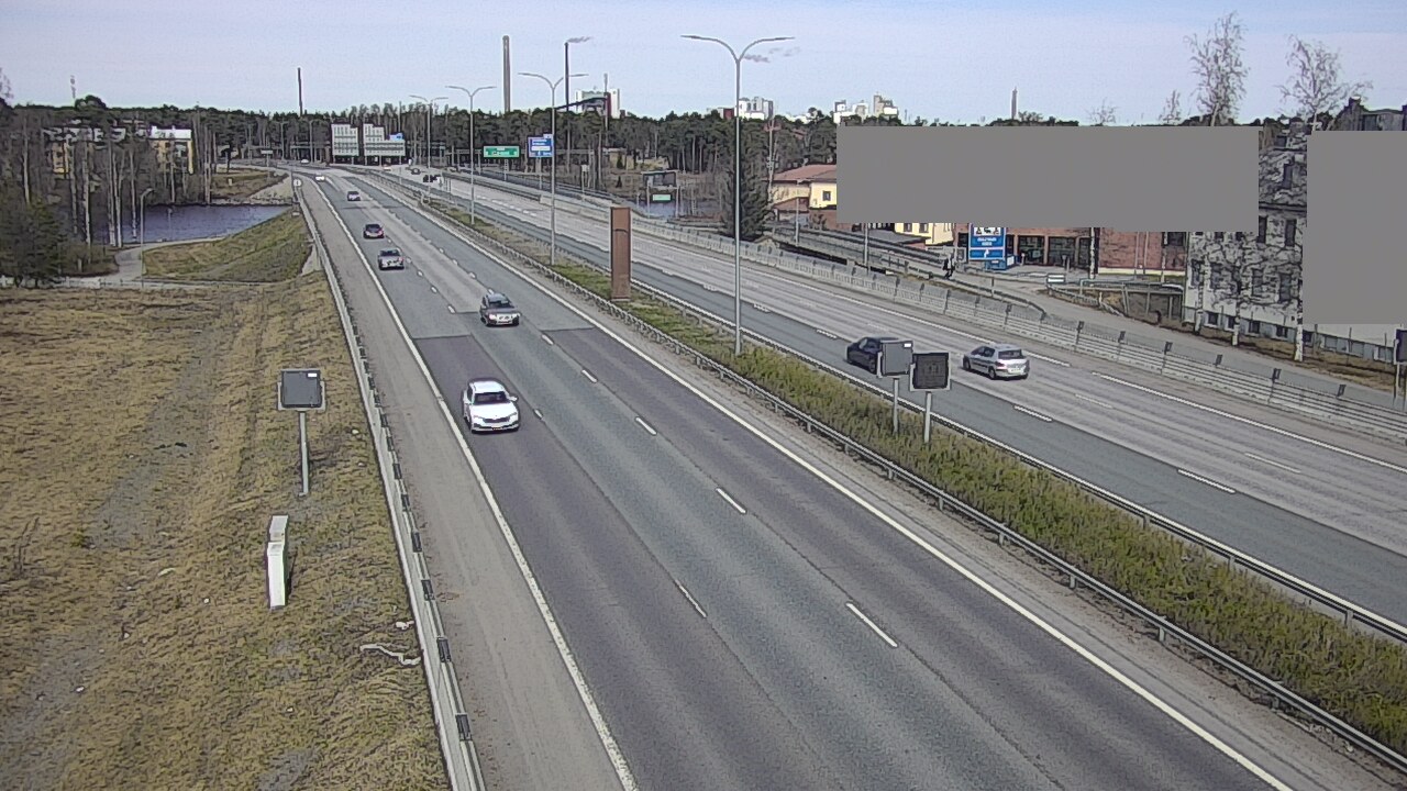 Weather Camera Image Road 4 Oulu, Intiö, Oulu, Pohjois-Pohjanmaa