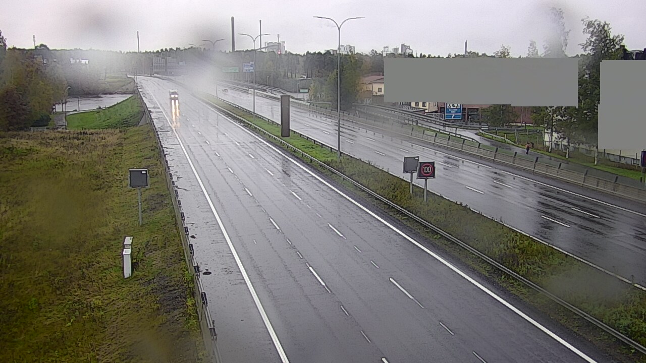 Weather Camera Image Road 4 Oulu, Intiö, Oulu, Pohjois-Pohjanmaa