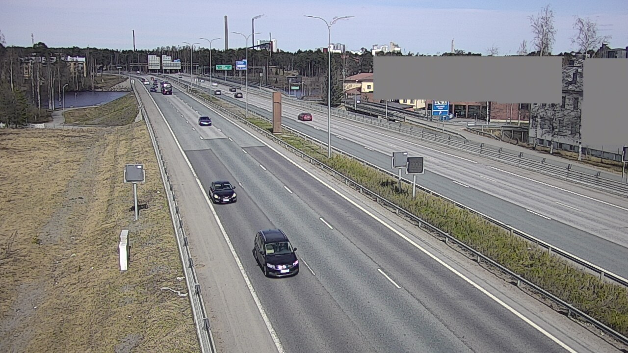 Weather Camera Image Road 4 Oulu, Intiö, Oulu, Pohjois-Pohjanmaa