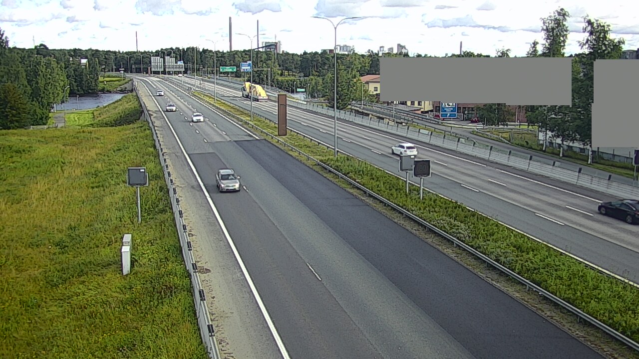 Weather Camera Image Road 4 Oulu, Intiö, Oulu, Pohjois-Pohjanmaa