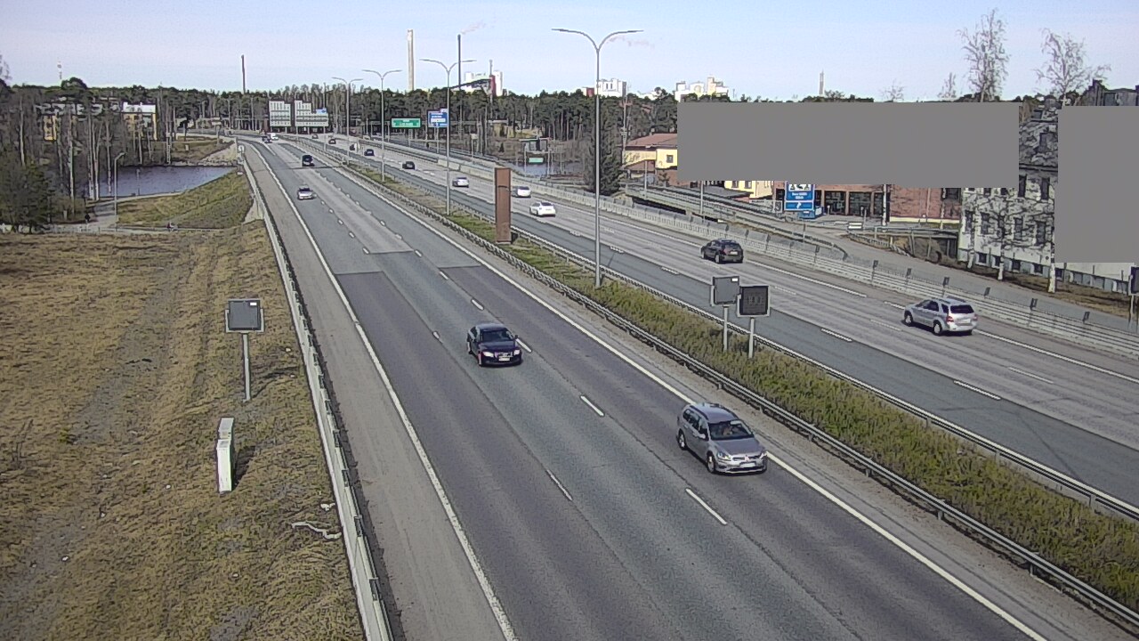 Weather Camera Image Road 4 Oulu, Intiö, Oulu, Pohjois-Pohjanmaa