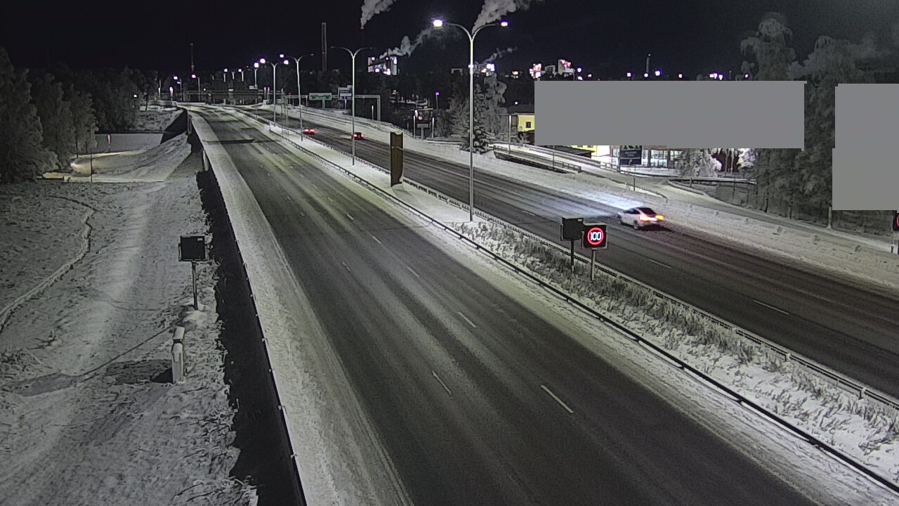 Kelikamerat Kuva Tie 4 Oulu Intiö, Oulu, Pohjois-Pohjanmaa