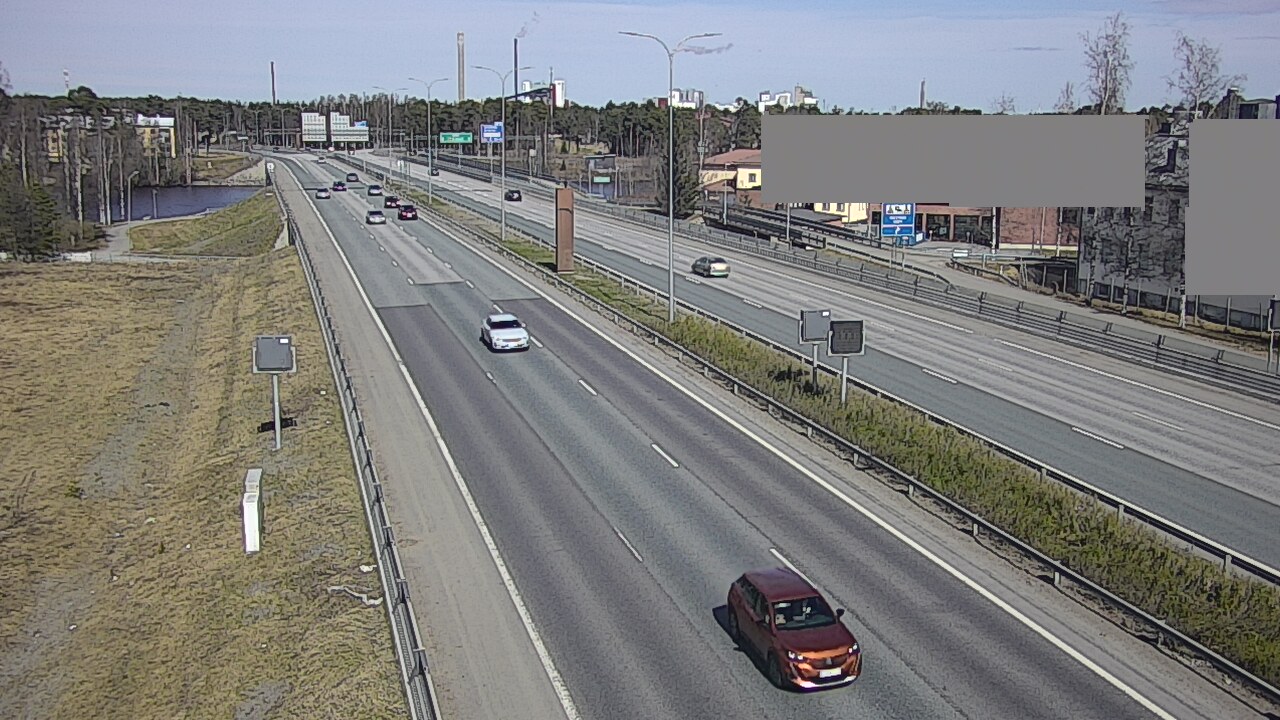 Weather Camera Image Road 4 Oulu, Intiö, Oulu, Pohjois-Pohjanmaa