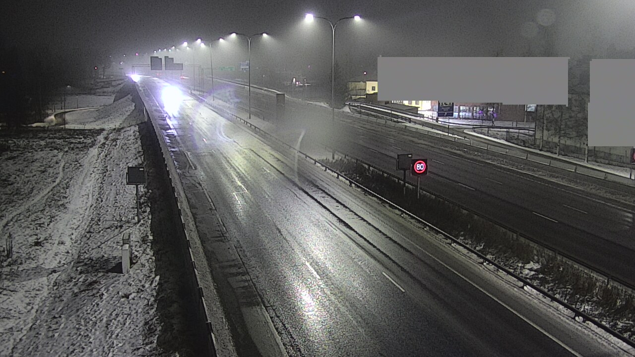 Weather Camera Image Väg 4 Uleåborg, Intiö, Oulu, Pohjois-Pohjanmaa