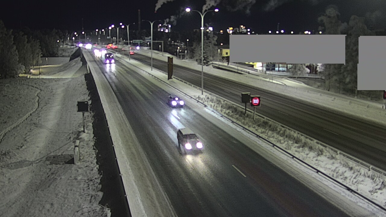 Kelikamerat Kuva Tie 4 Oulu Intiö, Oulu, Pohjois-Pohjanmaa