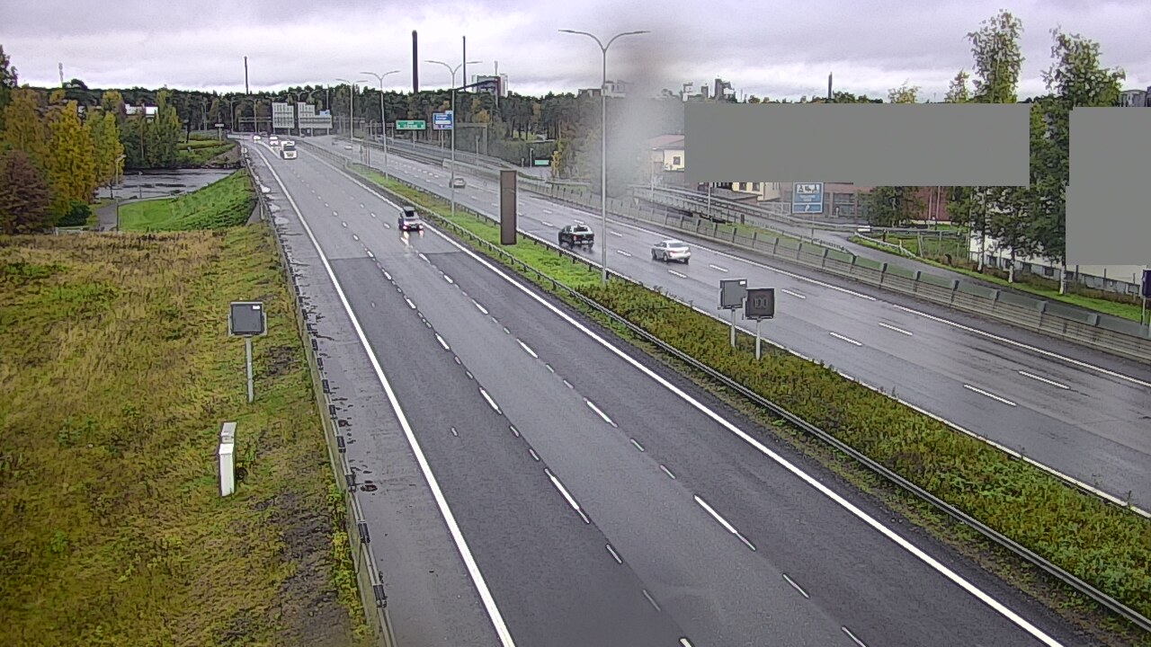 Weather Camera Image Road 4 Oulu, Intiö, Oulu, Pohjois-Pohjanmaa
