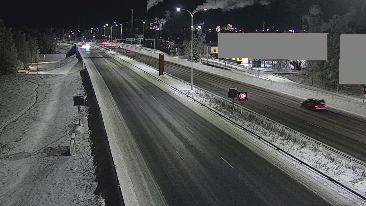 Kelikamerat Kuva Tie 4 Oulu Intiö, Oulu, Pohjois-Pohjanmaa