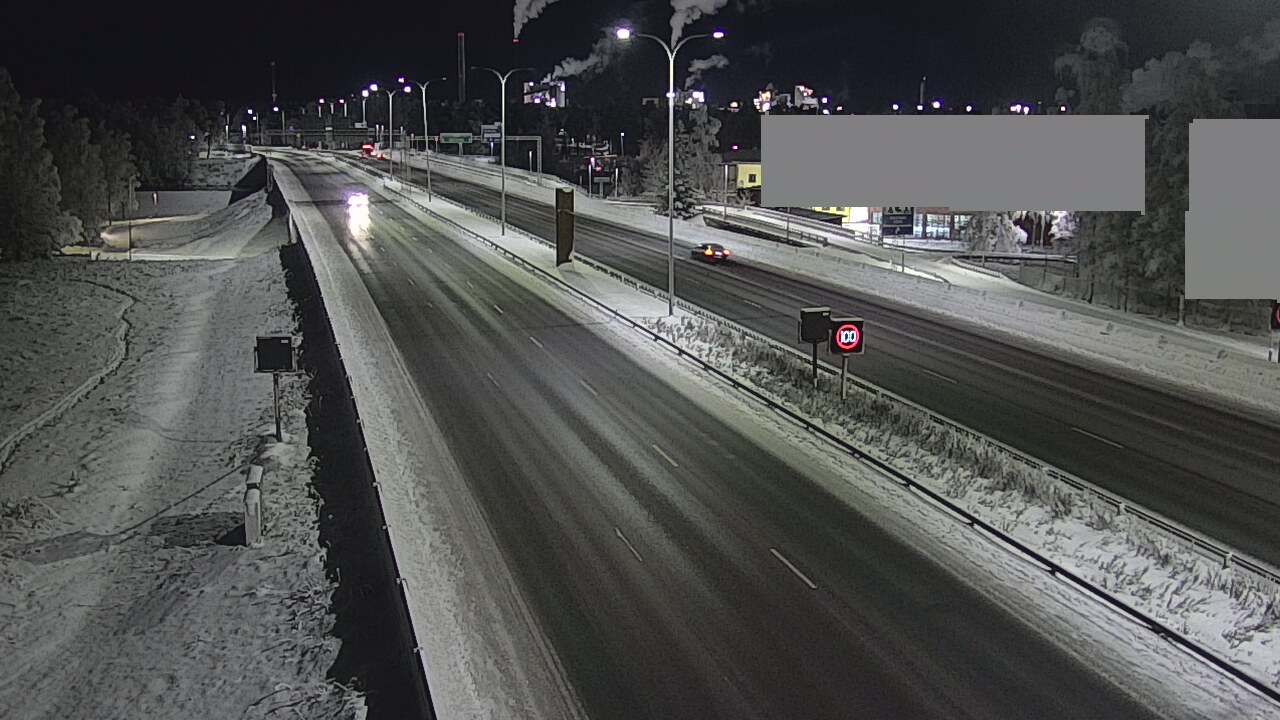 Kelikamerat Kuva Tie 4 Oulu Intiö, Oulu, Pohjois-Pohjanmaa