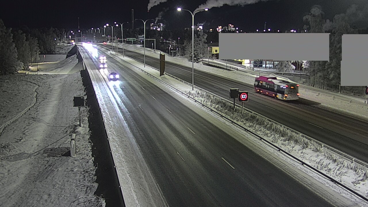 Kelikamerat Kuva Tie 4 Oulu Intiö, Oulu, Pohjois-Pohjanmaa