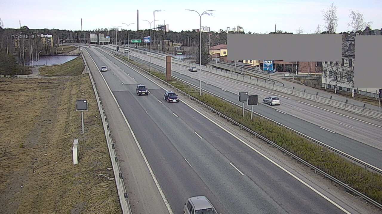 Weather Camera Image Road 4 Oulu, Intiö, Oulu, Pohjois-Pohjanmaa