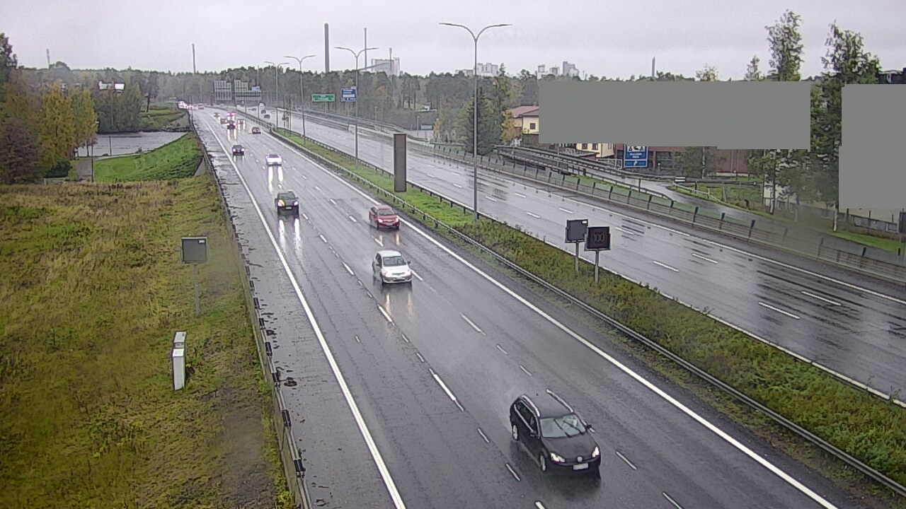 Weather Camera Image Väg 4 Uleåborg, Intiö, Oulu, Pohjois-Pohjanmaa