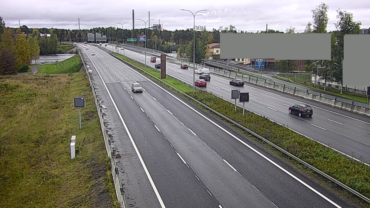 Weather Camera Image Road 4 Oulu, Intiö, Oulu, Pohjois-Pohjanmaa