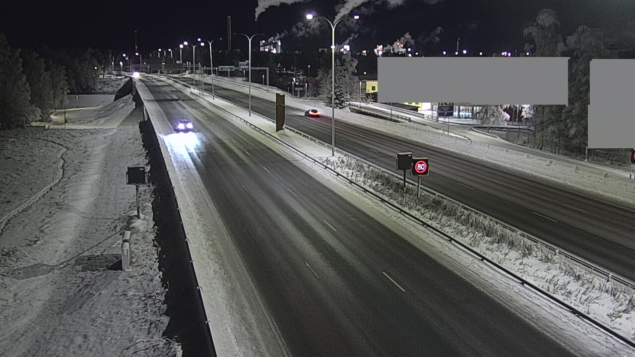 Kelikamerat Kuva Tie 4 Oulu Intiö, Oulu, Pohjois-Pohjanmaa