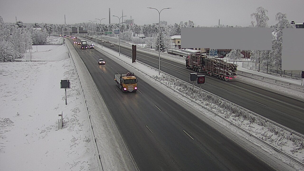 Kelikamerat Kuva Tie 4 Oulu Intiö, Oulu, Pohjois-Pohjanmaa